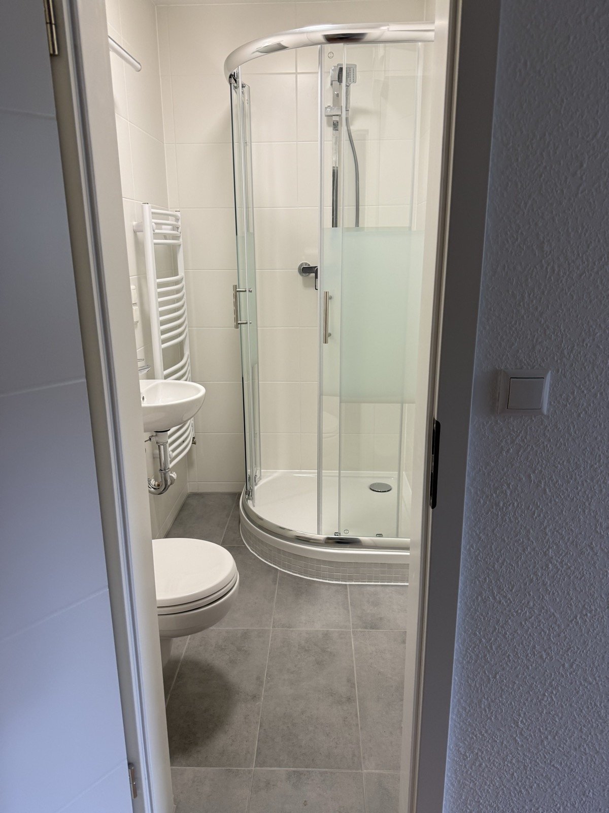 Badezimmer nach der Modernisierung